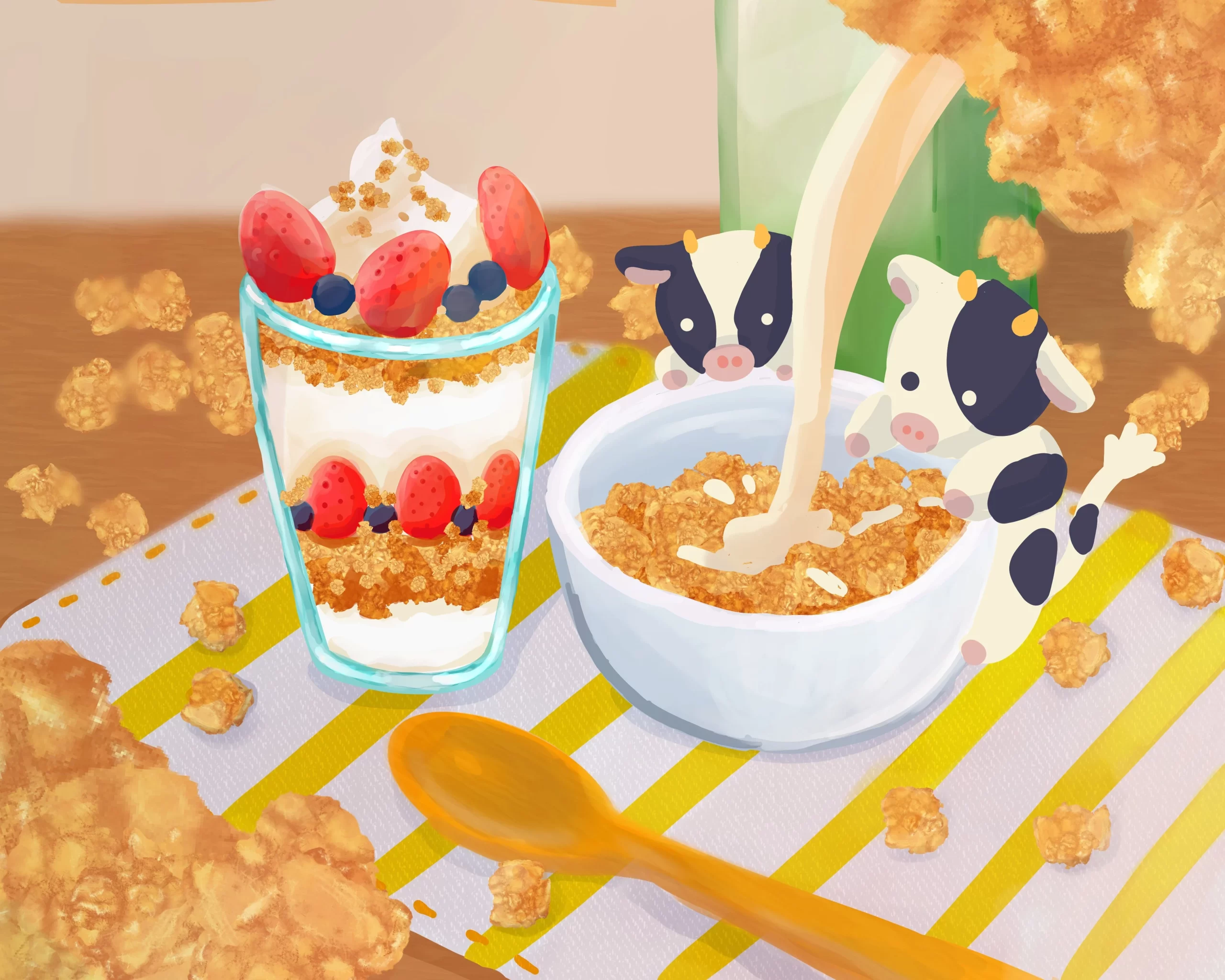 明日は懐かしの？シリアルの日！！