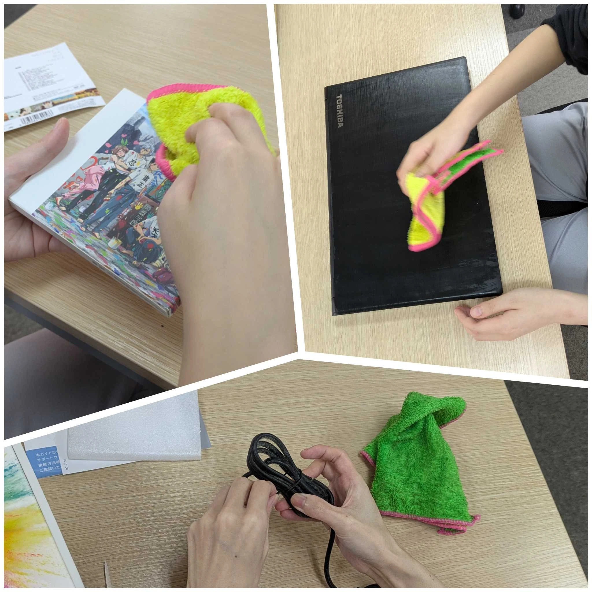 利用者さんがリユース（リサイクル販売）事業に挑戦中！