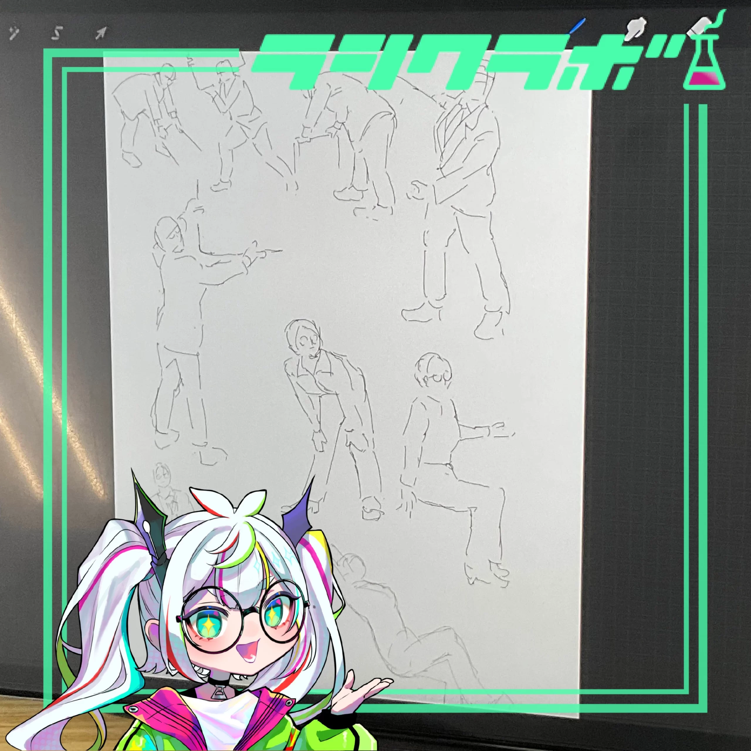 クロッキー会の様子をお届けします！