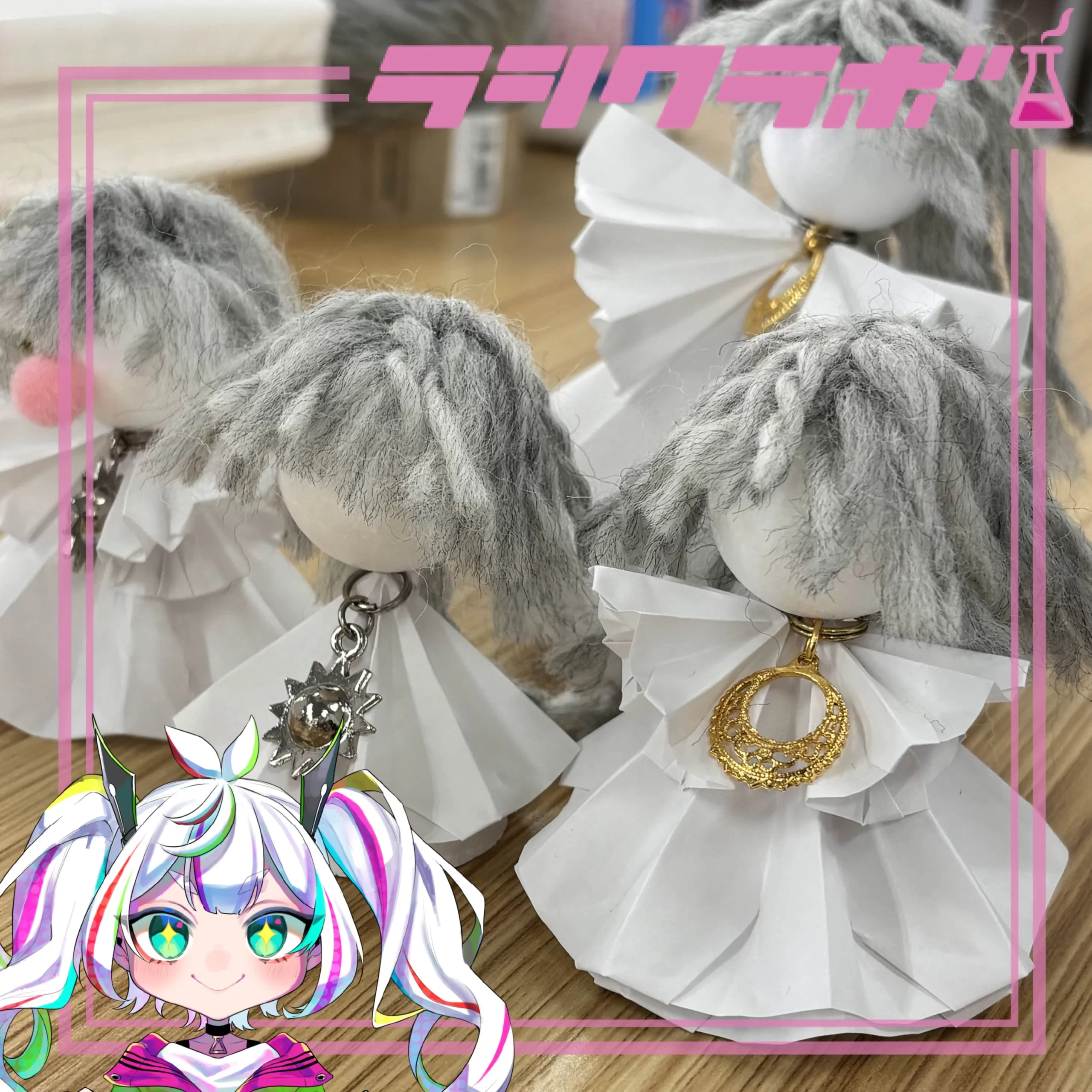 ✨利用者さんが制作した紙人形✨