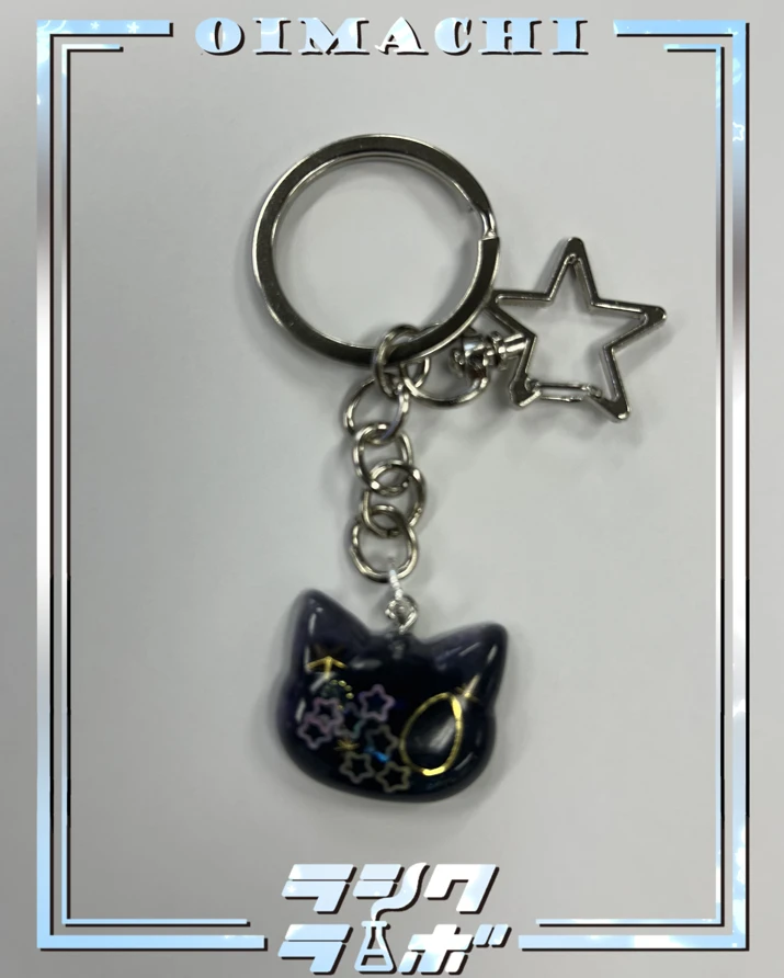 ブラックにゃんこホルダー🐈★