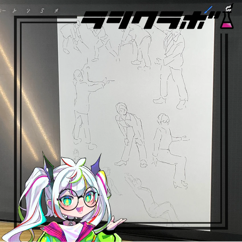 ✒️クロッキー会の様子をご紹介🖋️