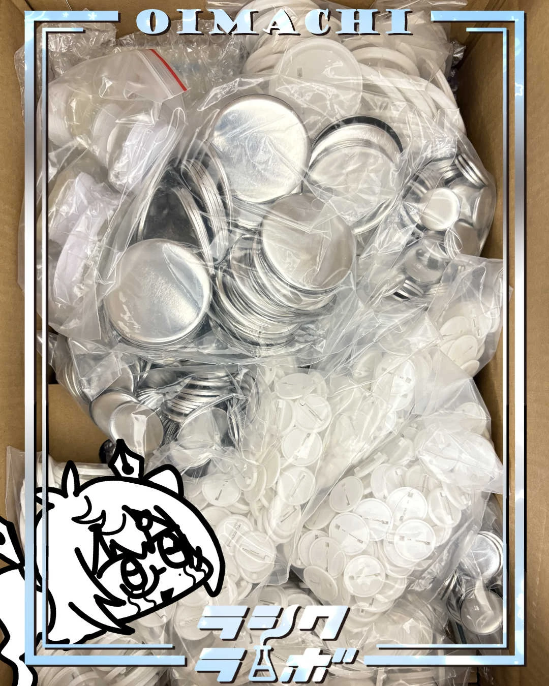 ラシクラボ大井町では缶バッジ制作できます！