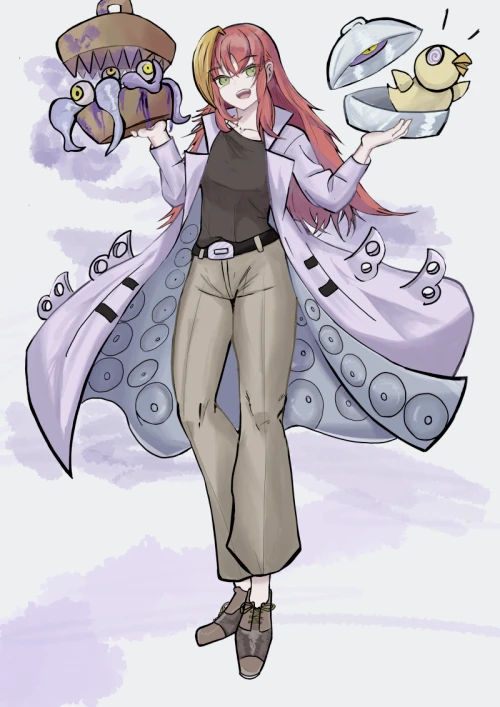 ゆで卵調理器モデルのオリキャラです！🥚✨