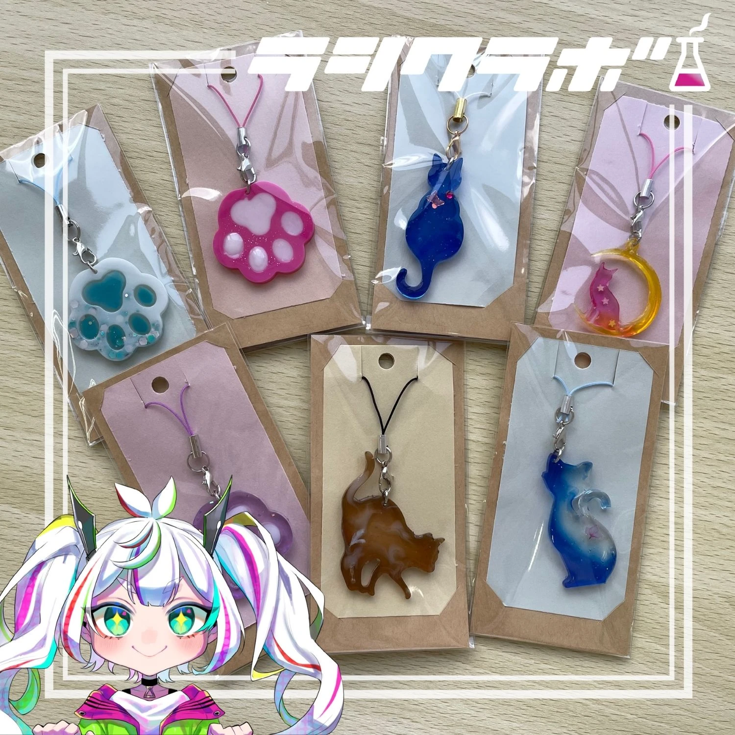 🐱レジン作品をご紹介！🎀