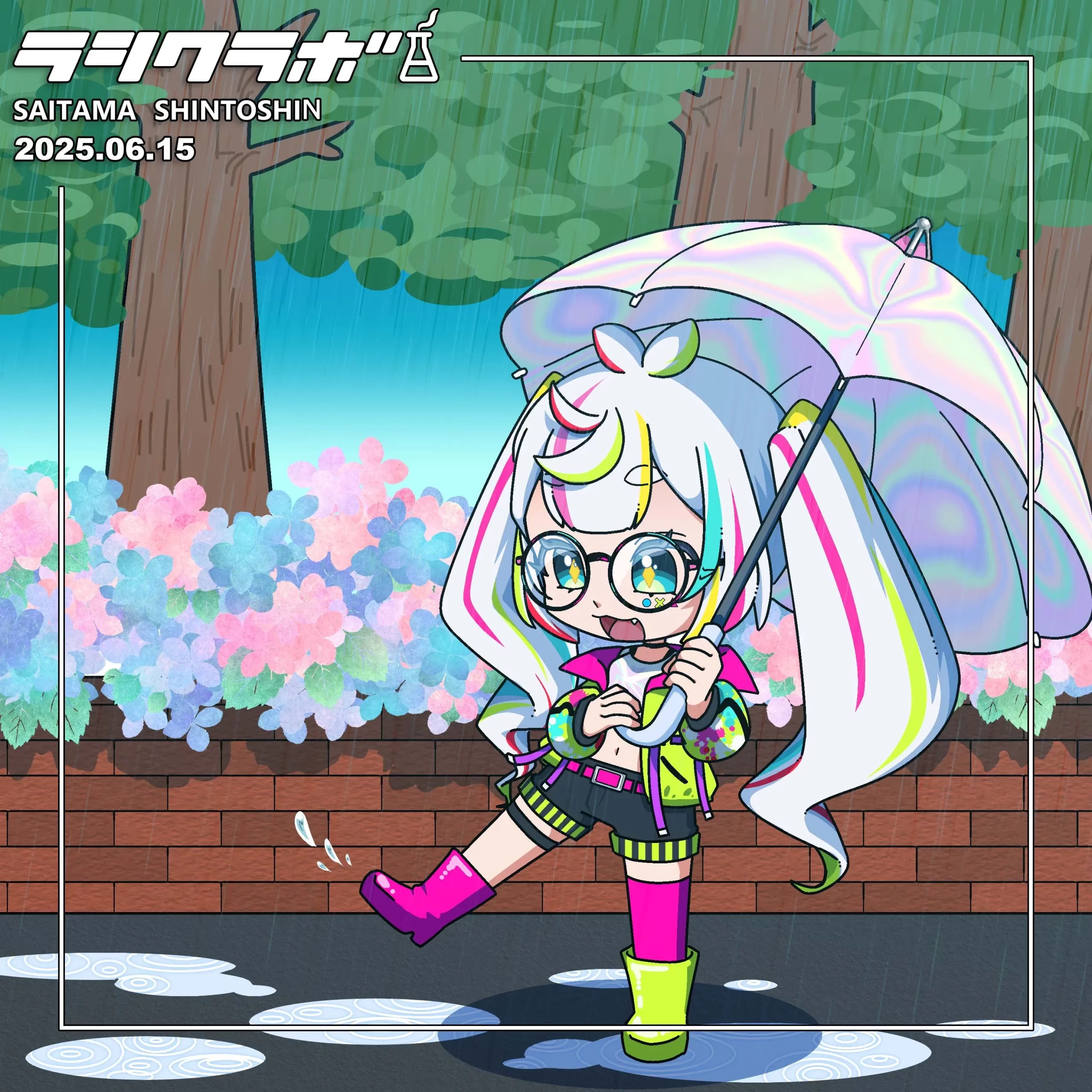 ☔雨の日の散歩🚶