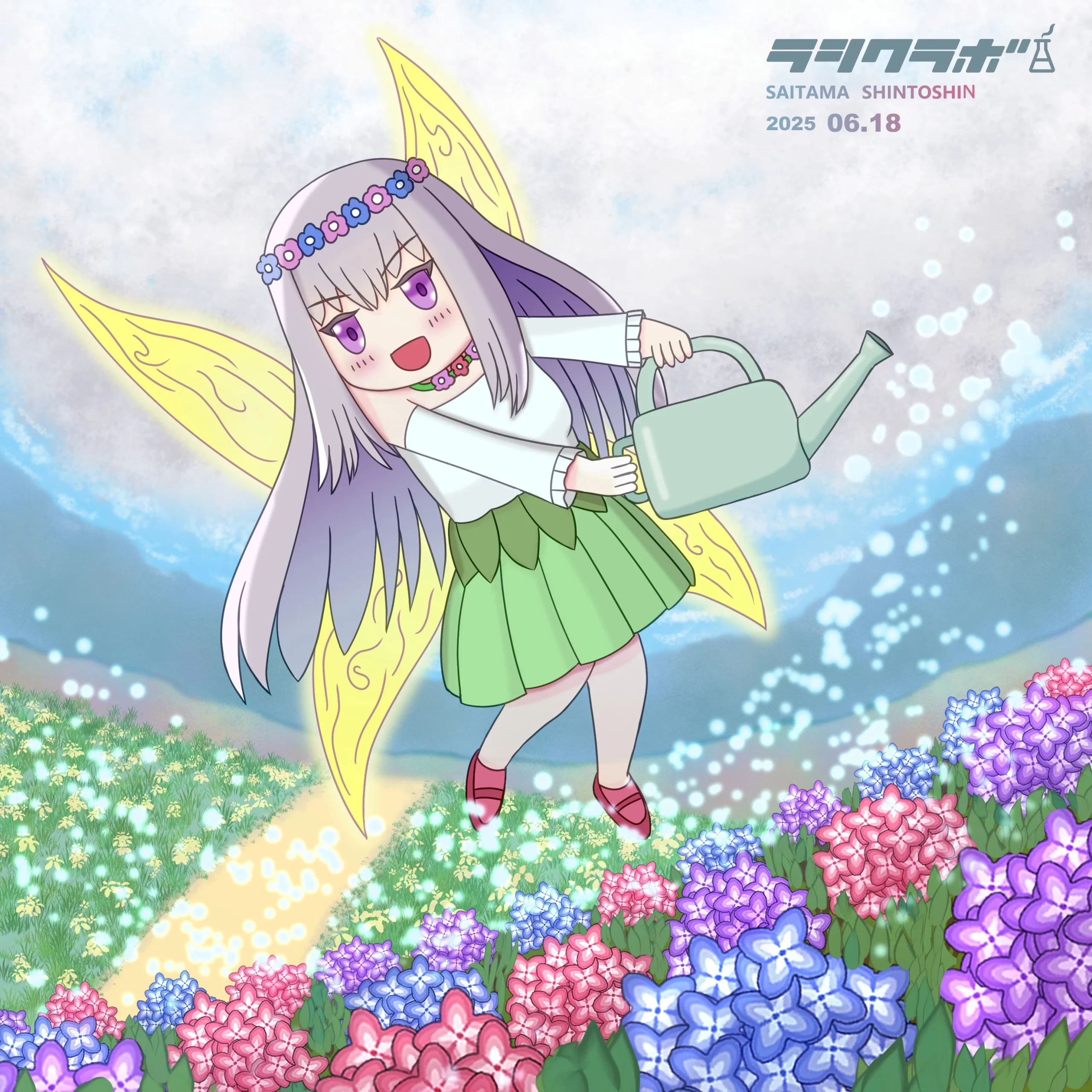 梅雨の妖精さん🧚‍♀️💖