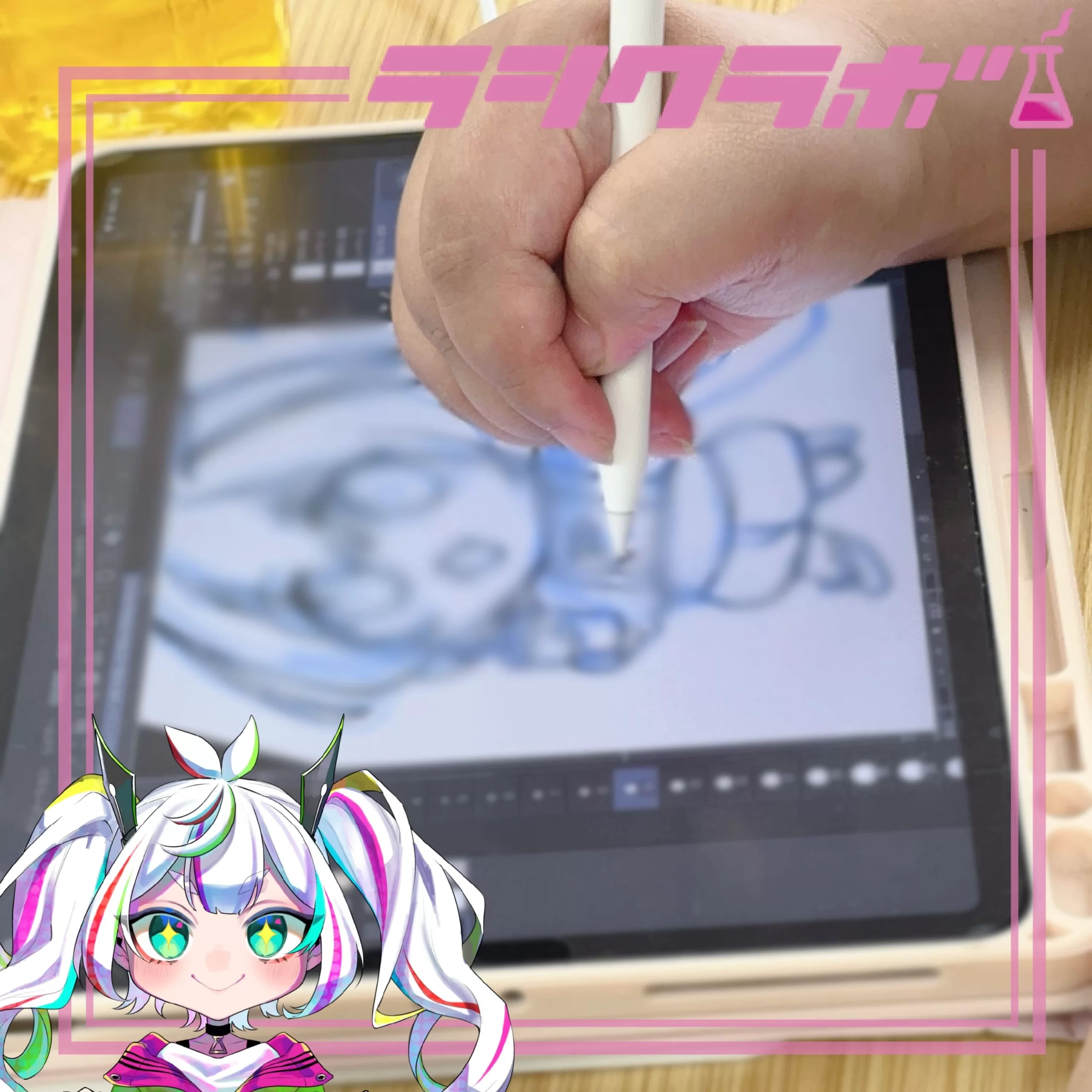 イラスト制作の様子をご紹介！