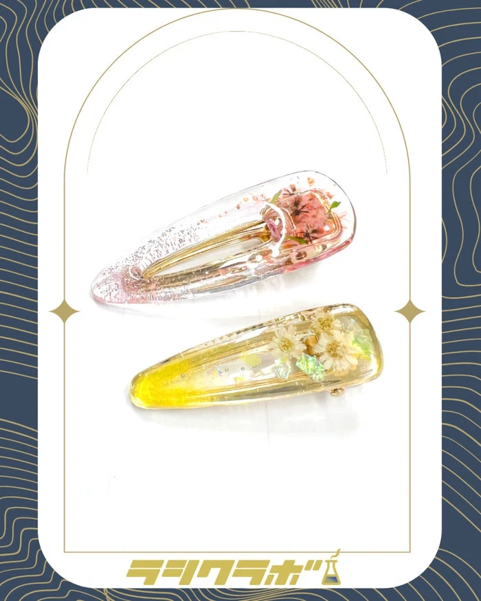 🌸ヘアクリップ完成🌸