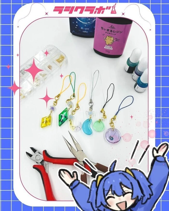 レジンアクセサリー製作体験会！