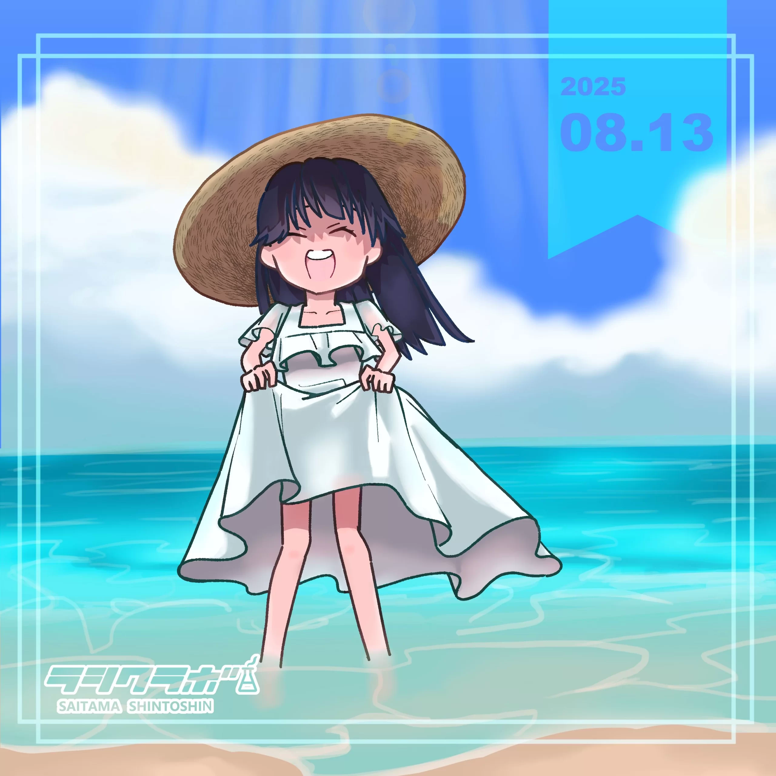 🌊夏の海辺👗