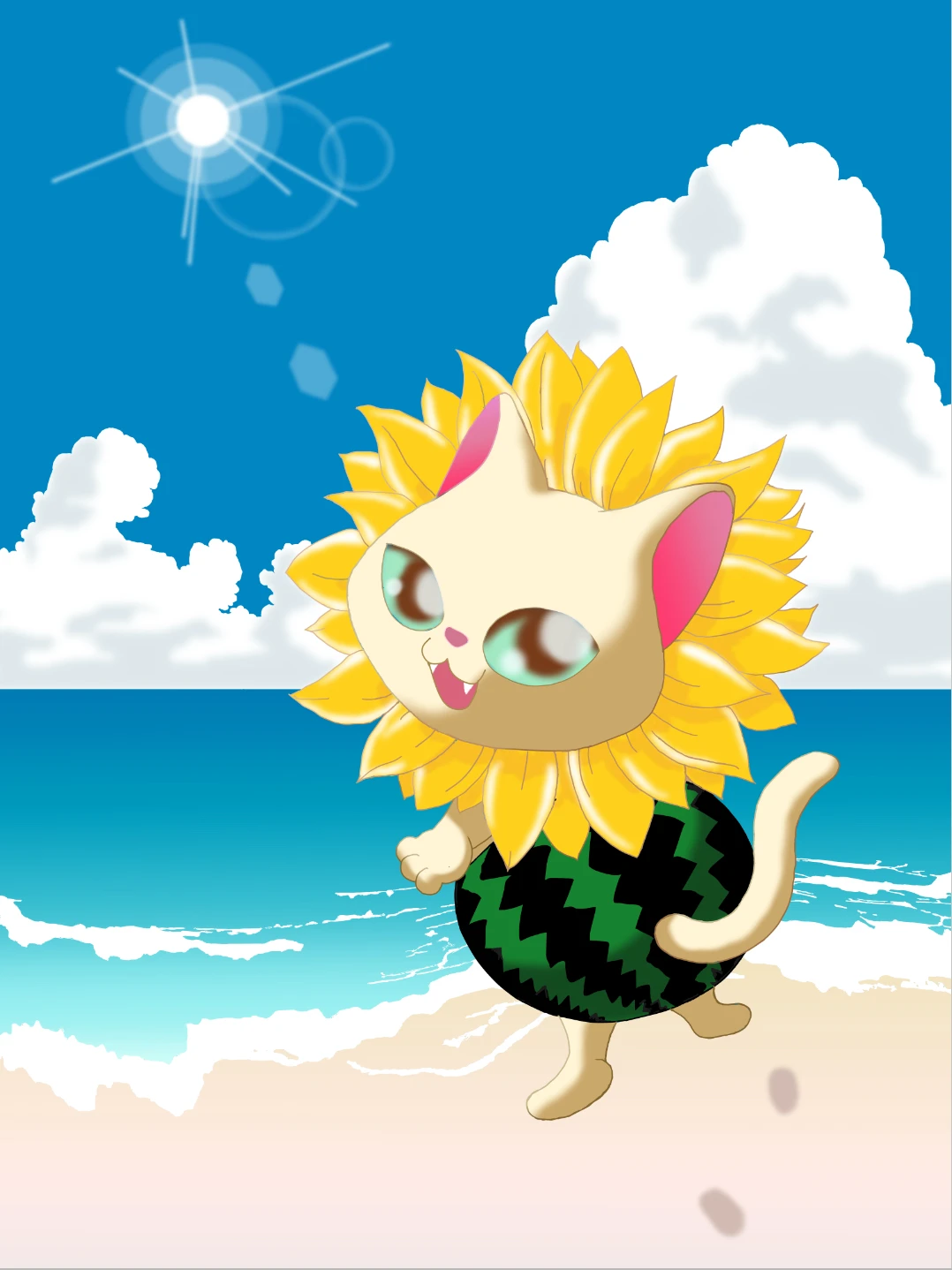 🌻猫ちゃんSummer!!🍉