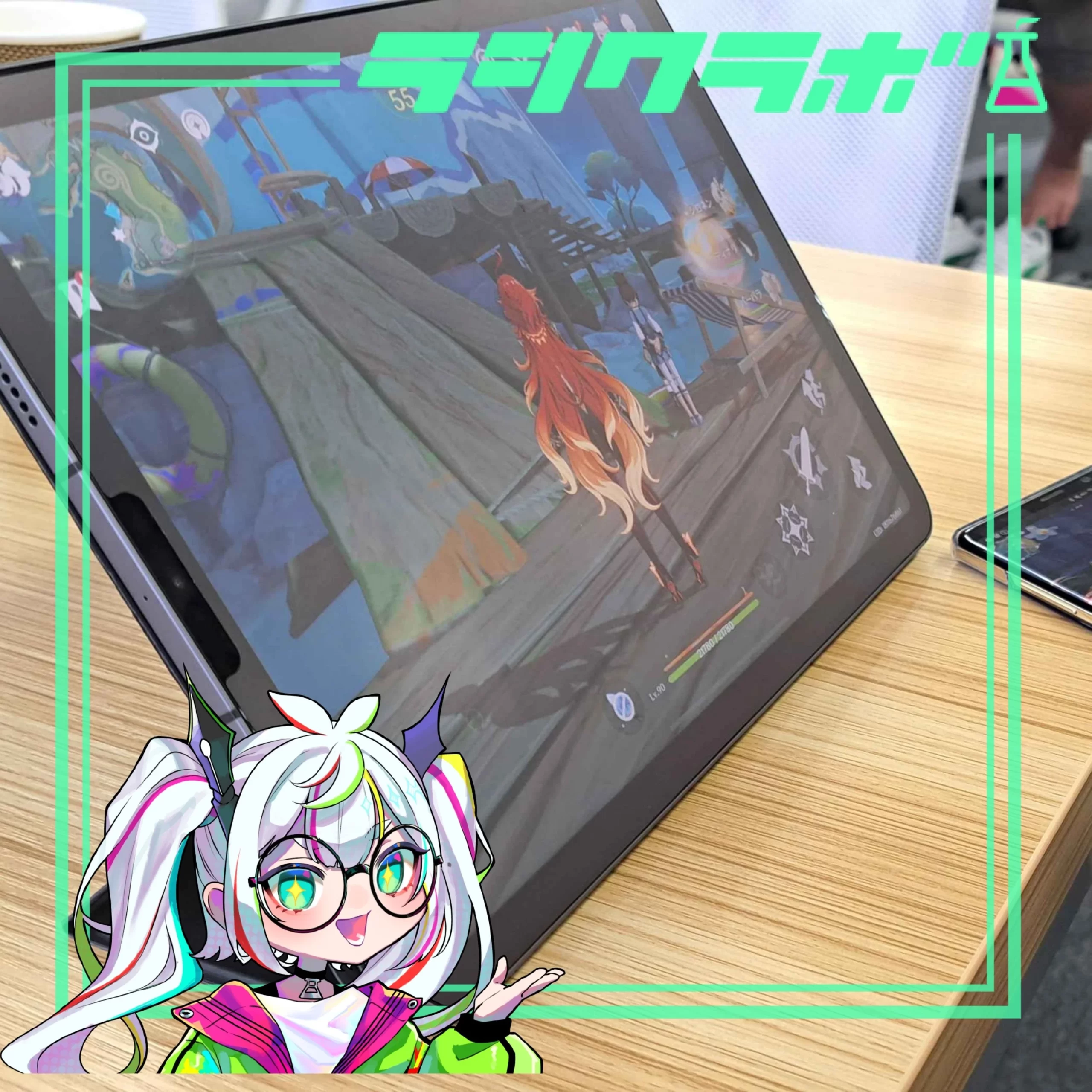 ご利用者さん×スタッフ協同で原神を攻略中！✨