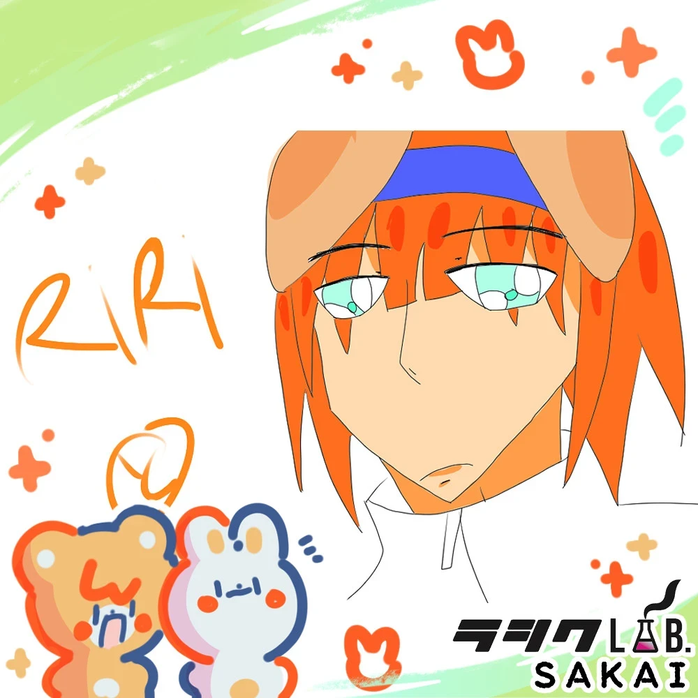 RIRIちゃんイラスト🐰✍️