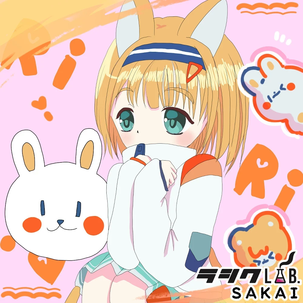 リリちゃんイラスト！🐰