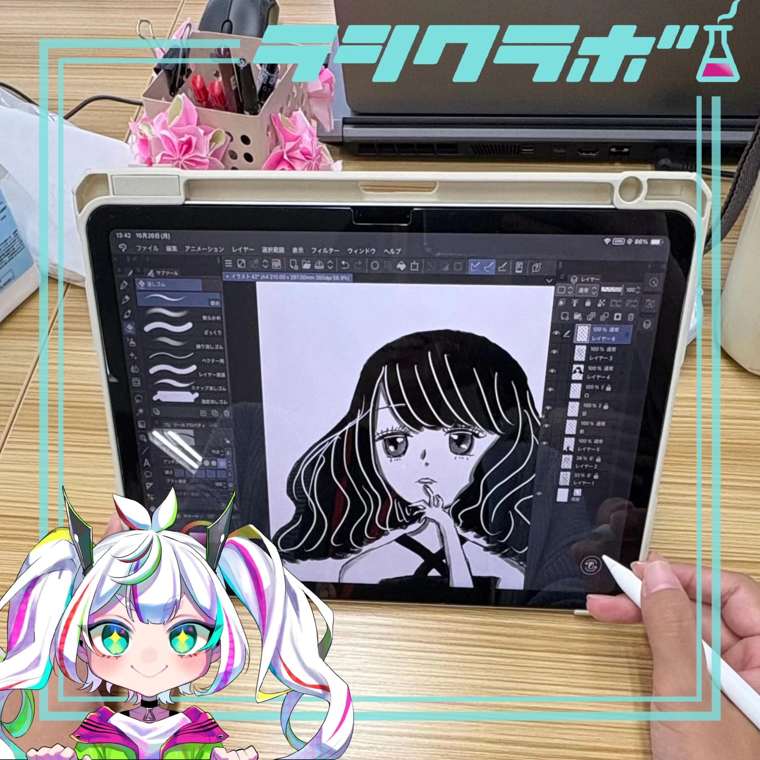 🎨利用者さんの作業風景をご紹介✨