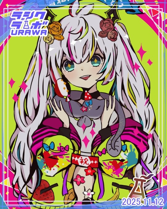 開所イラスト紹介🦒🌸