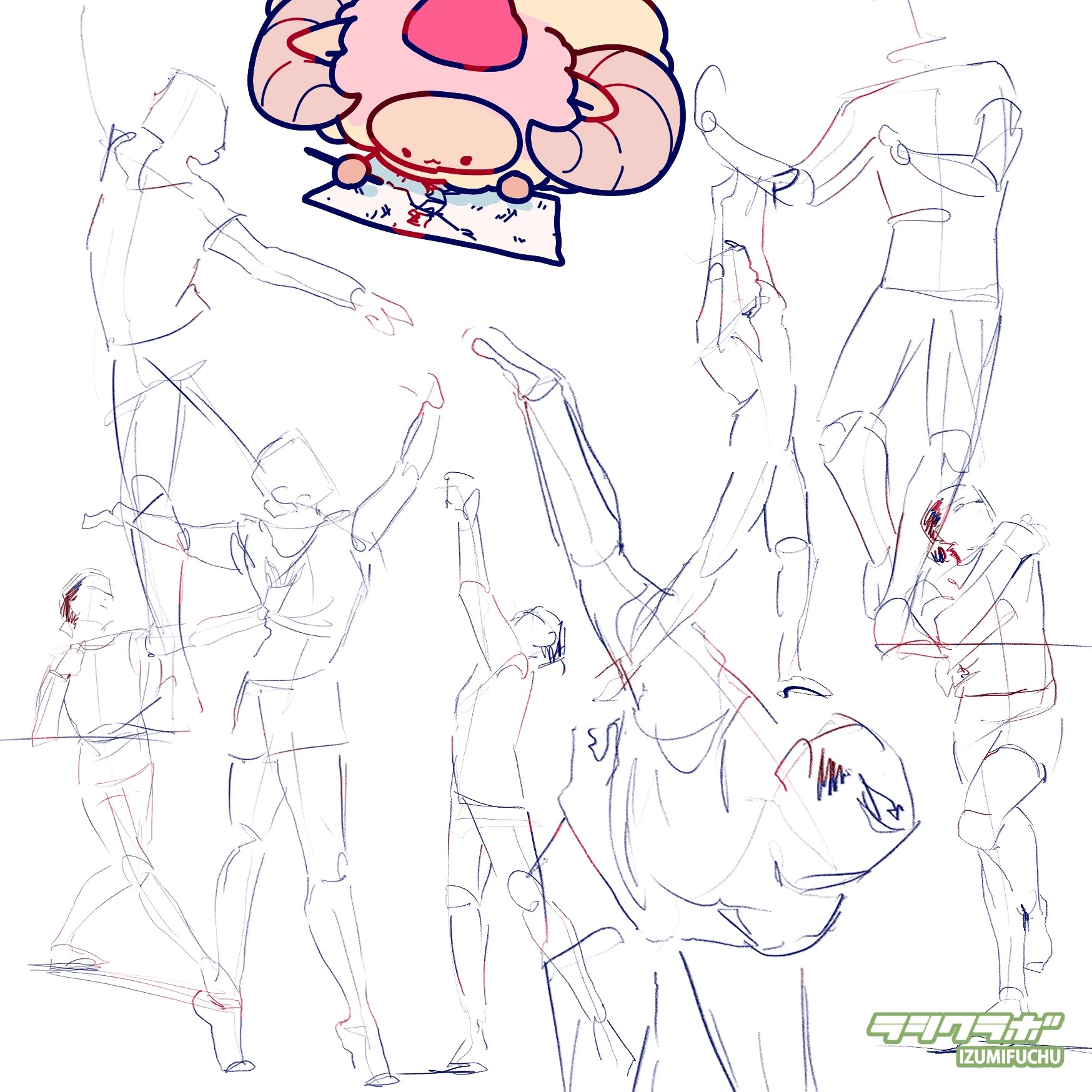 ✏️クロッキー💃