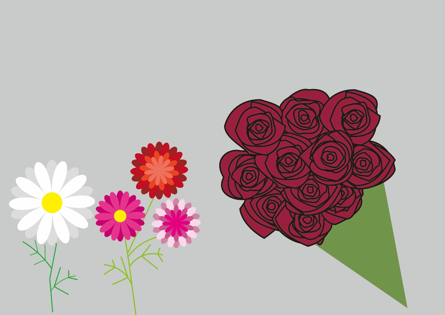 利用者さんがillustratorでデザイン練習中！