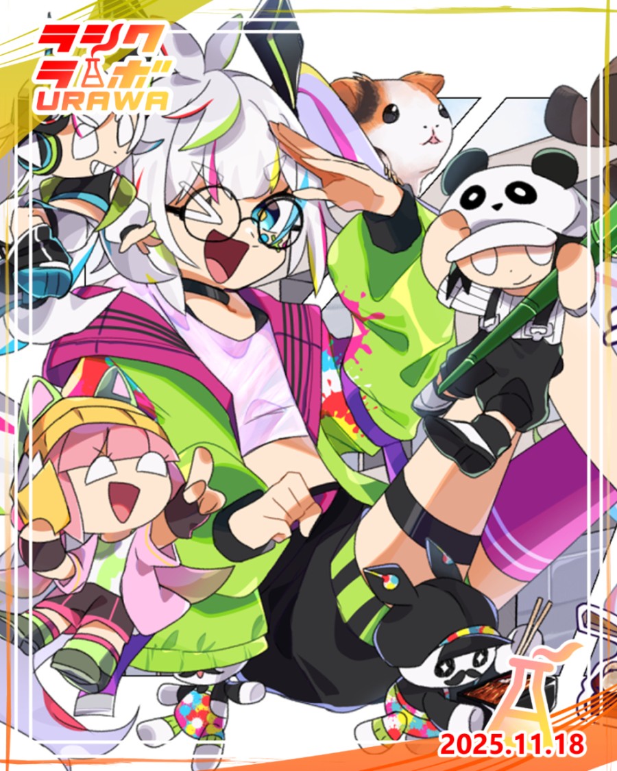 開所イラスト紹介🎀🎁