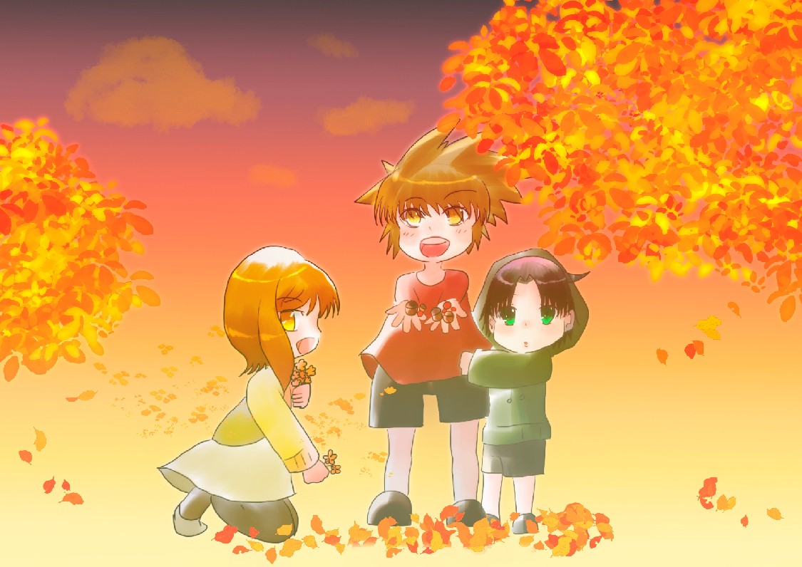 紅葉と夕焼けの素敵な一枚をご紹介✨🌇🍂