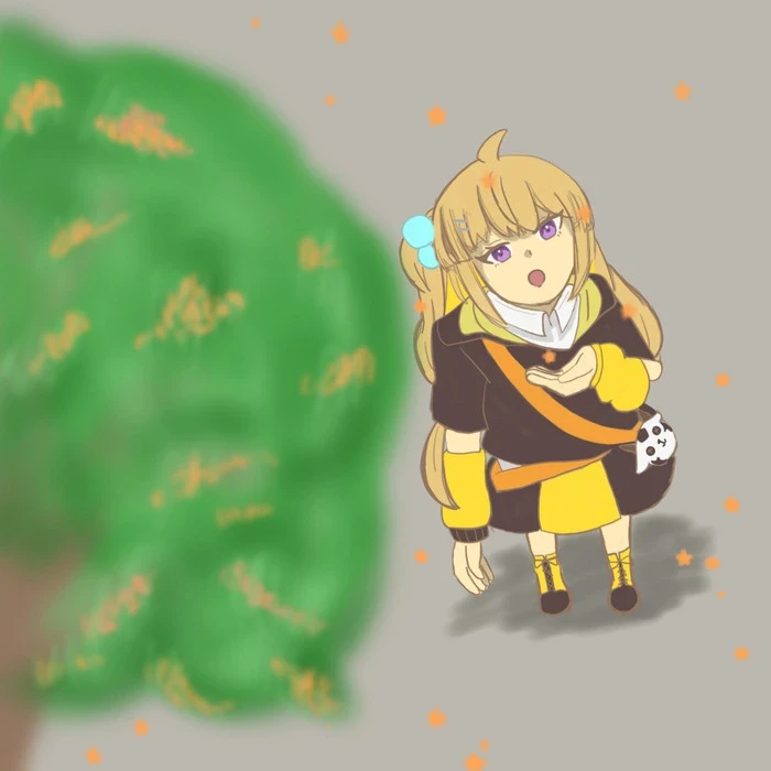 🏵️金木犀と作楽ちゃん🏵️