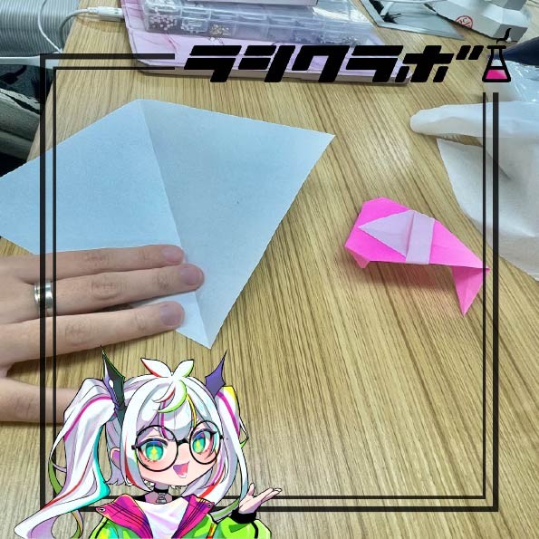 利用者さんが折り紙制作✍️✨