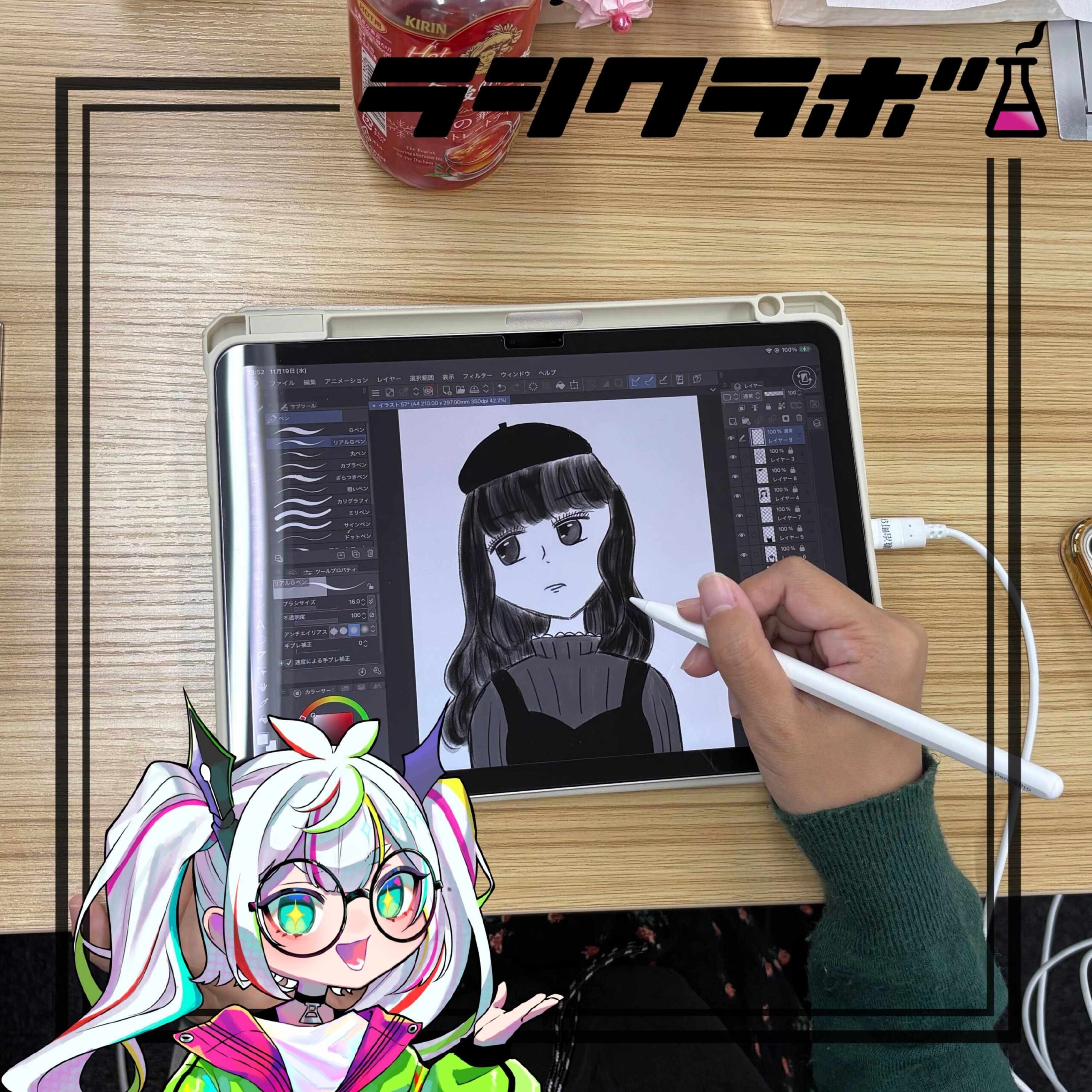 🎨利用者さんの作業風景をご紹介✨