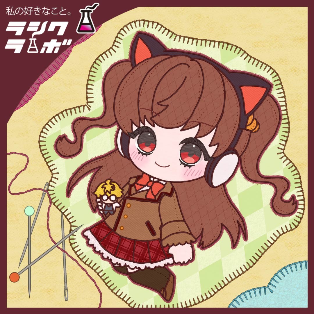 【イラスト紹介】刺繍に込めた物語🧵