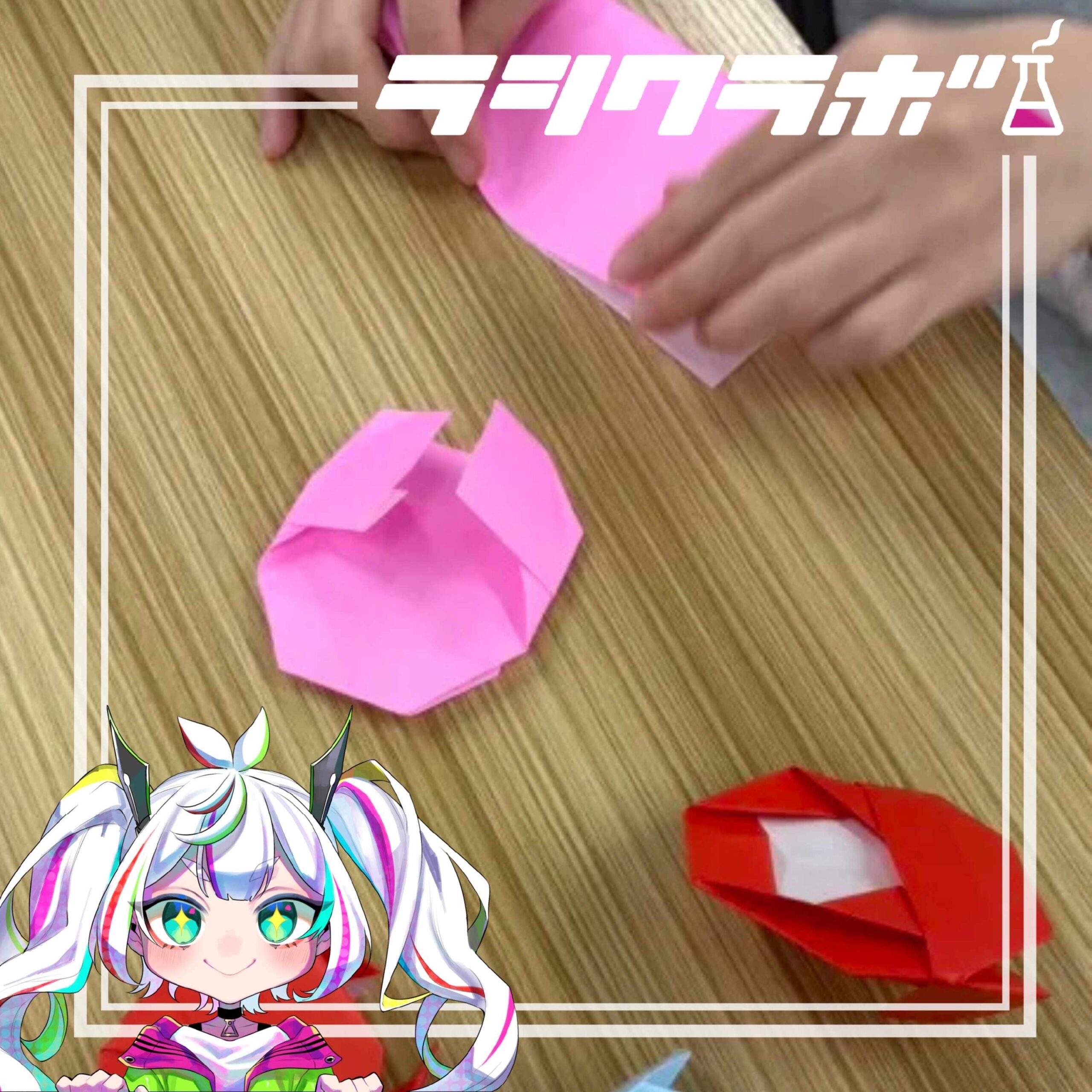 利用者さんの作業風景をご紹介✨折り紙制作