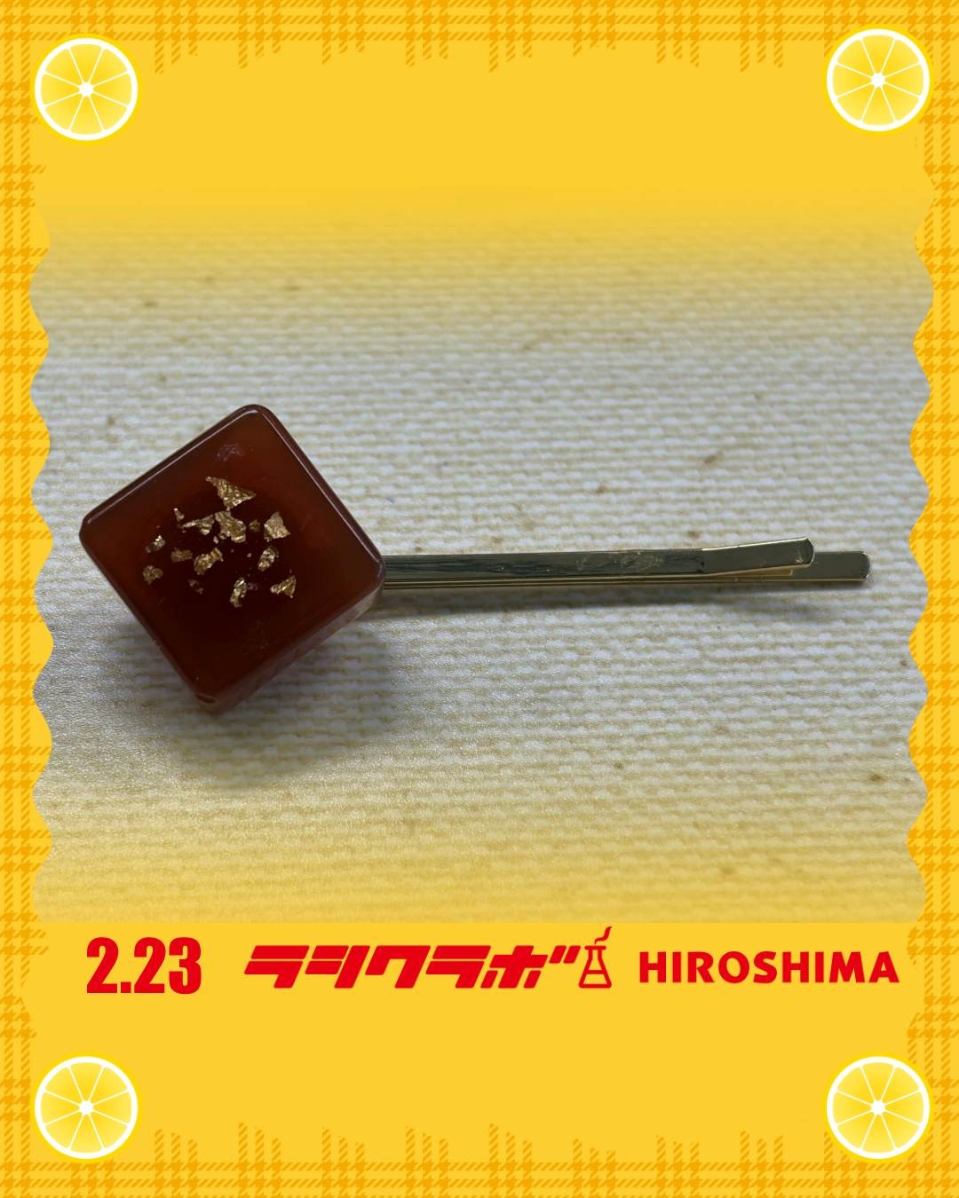 バレンタインヘアピン🍫