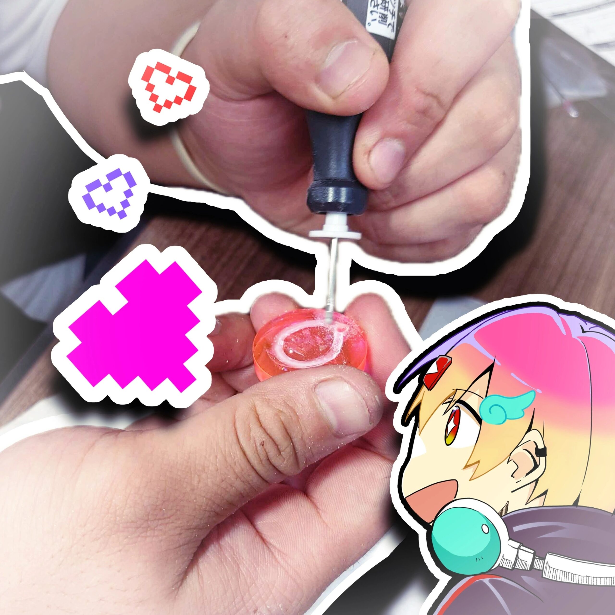 アクセサリー作りはチャレンジの連続💪🏻✨