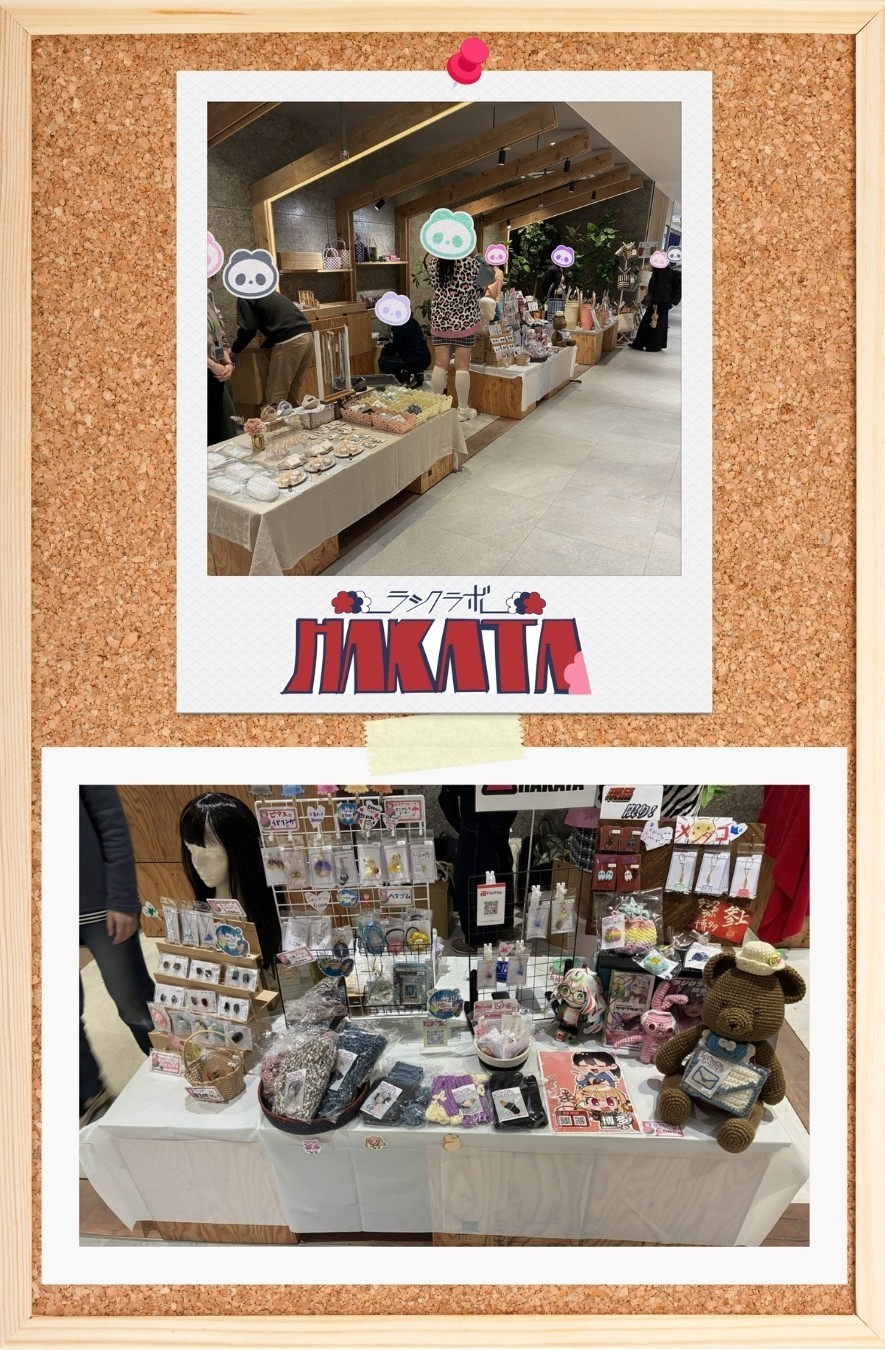 🌸ときめきマーケット2日目参加中！🎀