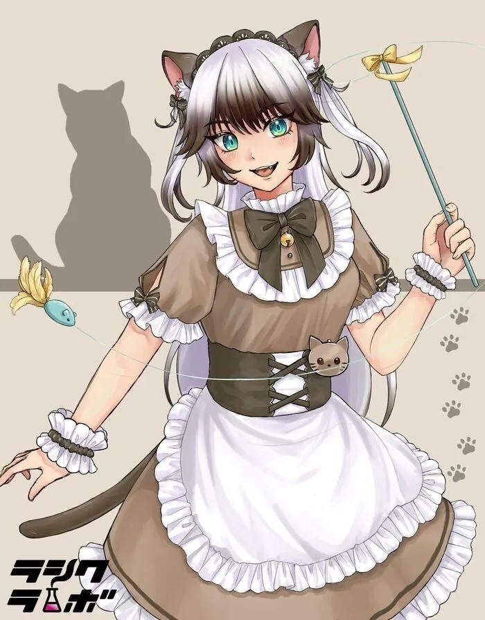 【イラスト紹介】シャムネコちゃん🐾