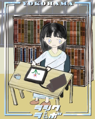 絵を描く女の子