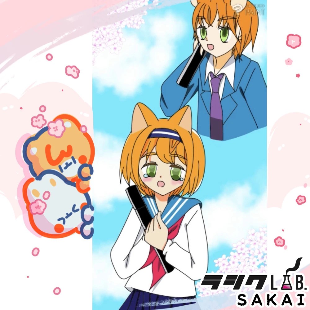 学パロCOCO＆RIRI🌸